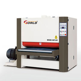 China BSGR-RP13C 1300 mm Width Plywood MDF Particle Board Two Heads Wide Belt Sander supplier