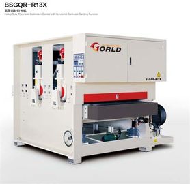 China BSGQR-R13X Two-Head Heavy Duty Calibrating Sander for Core of Plywood supplier