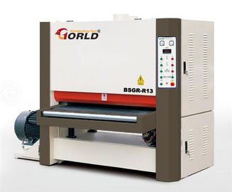China 4*8 ft Plywood MDF Particle Board Two Heads Calibration and Sanding Wide Belt Sander BSGR-R13 supplier