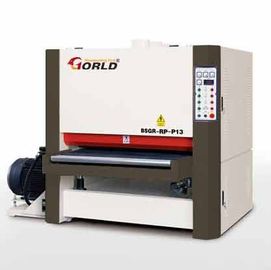 China 43/48/51 inches Width Plywood MDF Particle Board Door 3 Heads Widebelt Calibration Sanding Polishing Sander SR-RP-P13 supplier